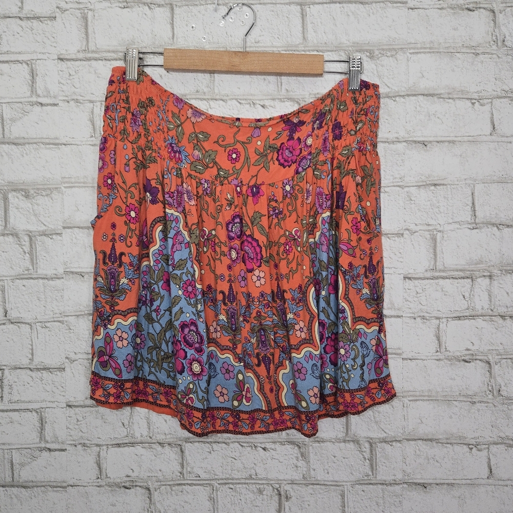 Xhilaration printed mini‎ skirt
